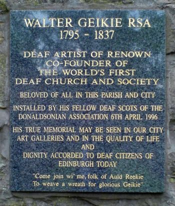 1795 - 1837: Walter Geikie, Painter (Scotland)