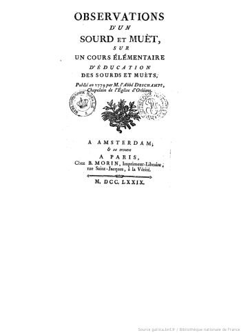 1747 - 1799  : Pierre Desloges (FR)