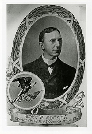 1861 - 1937: George W. Veditz, First Person to Film Sign Language (ASL)