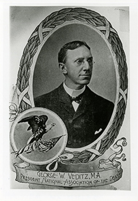 1861 - 1937: George W. Veditz, First Person to Film Sign Language (ASL)